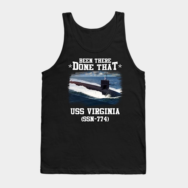 USS Virginia SSN-774  Veterans Day Christmas Gift Tank Top by gussiemc